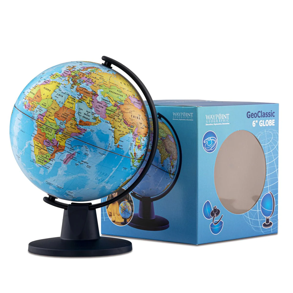 GeoClassic Globe (blue) - Image 3